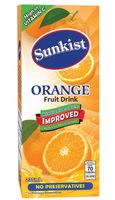 Sunkist Flavored Drink (Orange) 235 mL